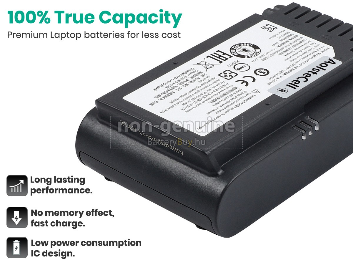 Samsung VS20T7511T5/AA helyettesítő akkumulátor