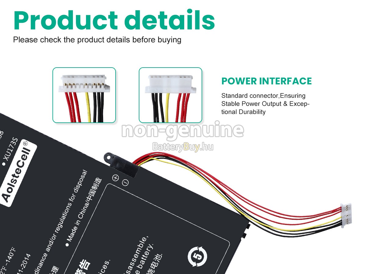 Sgin 4270138-2S1P helyettesítő akkumulátor