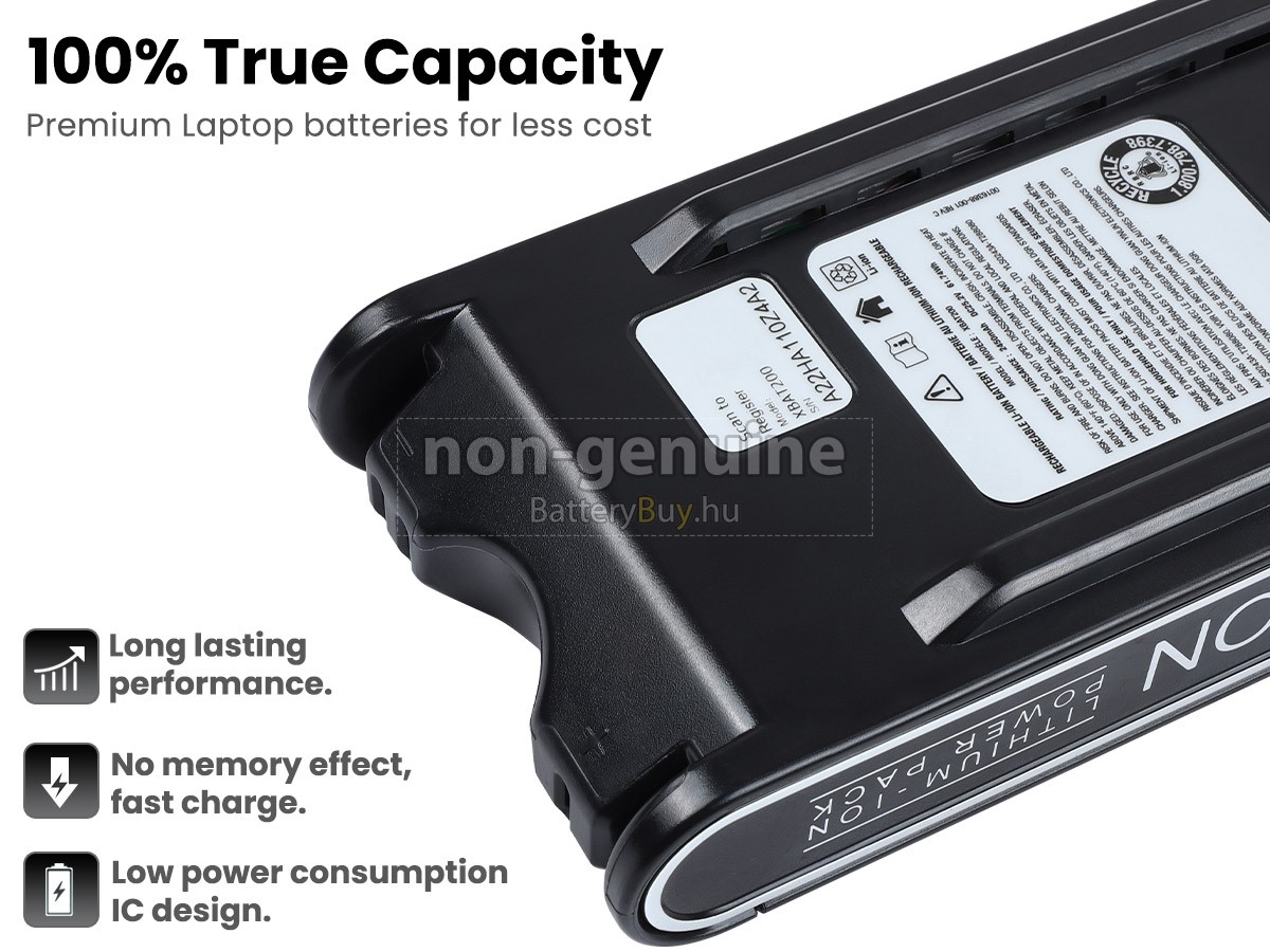 Shark ION X40 helyettesítő akkumulátor