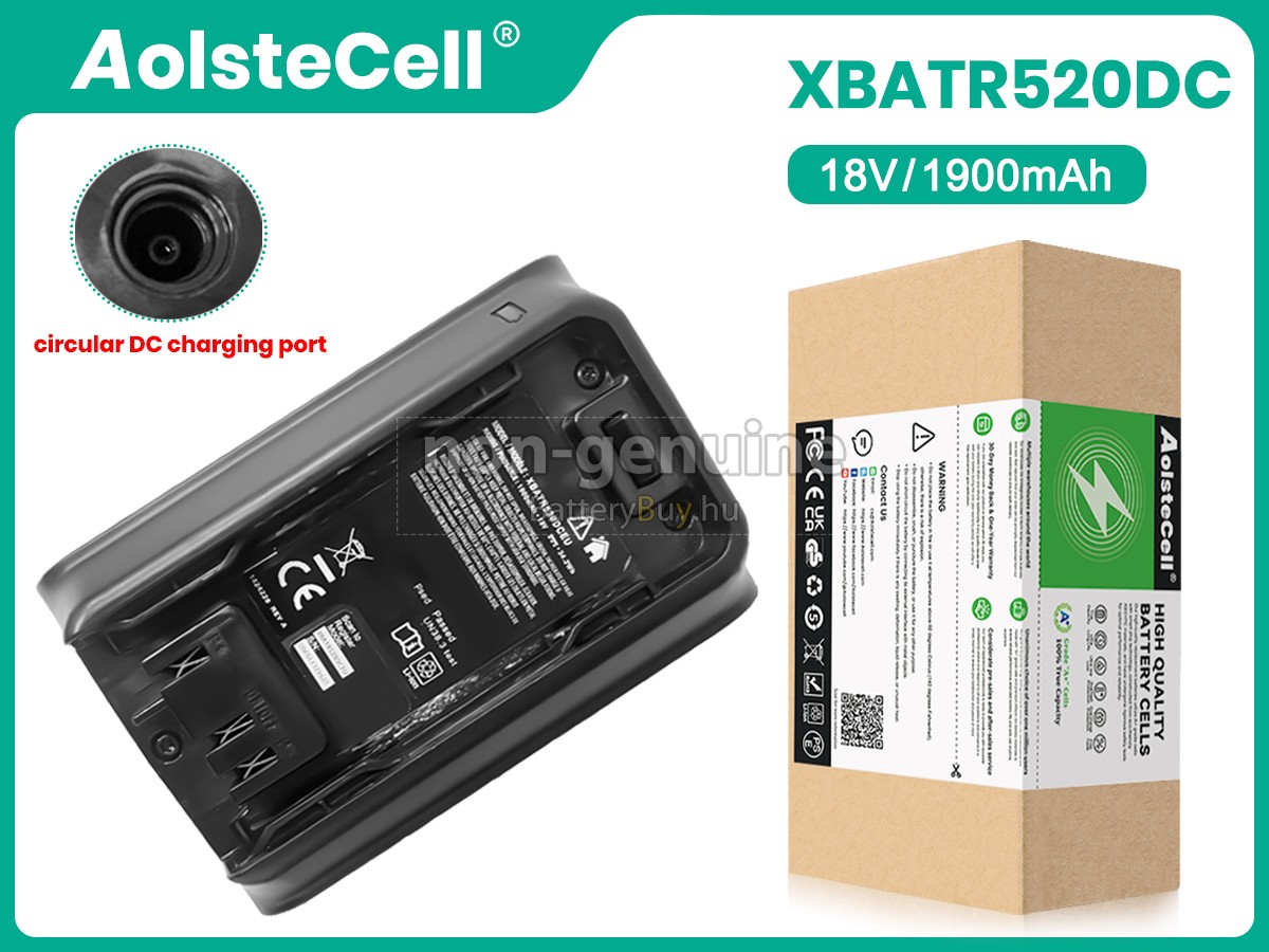 Shark XBATR520DC helyettesítő akkumulátor