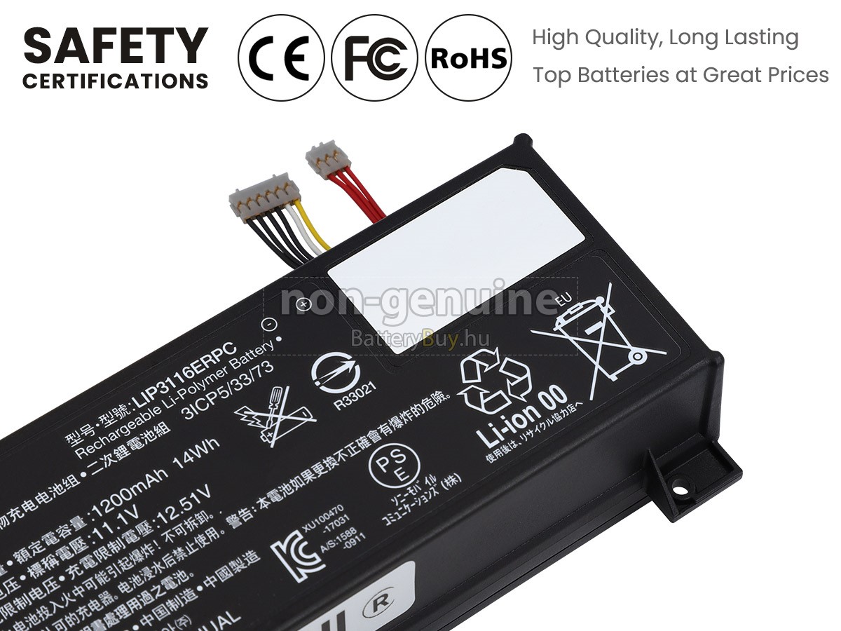 Sony XPERIA TOUCH G1109 helyettesítő akkumulátor