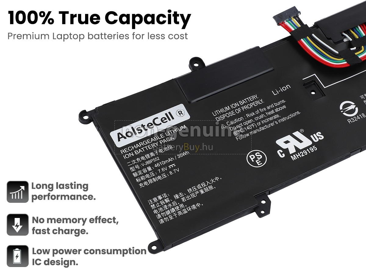 Sony VJS131C0211S helyettesítő akkumulátor