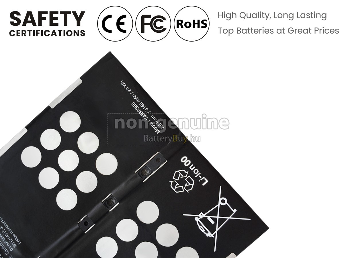 Sony VJ8BPS55 helyettesítő akkumulátor