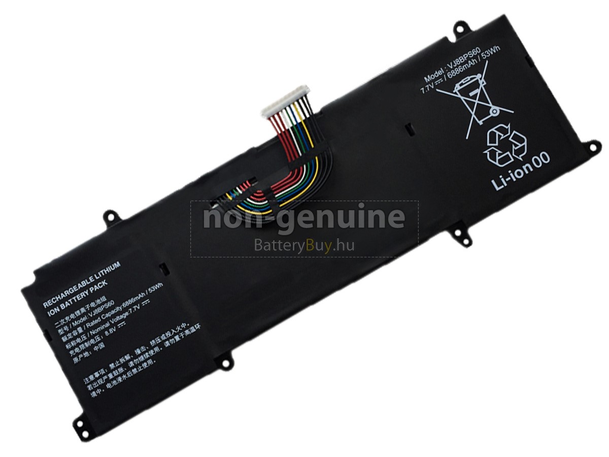 Sony VJ8BPS60 helyettesítő akkumulátor