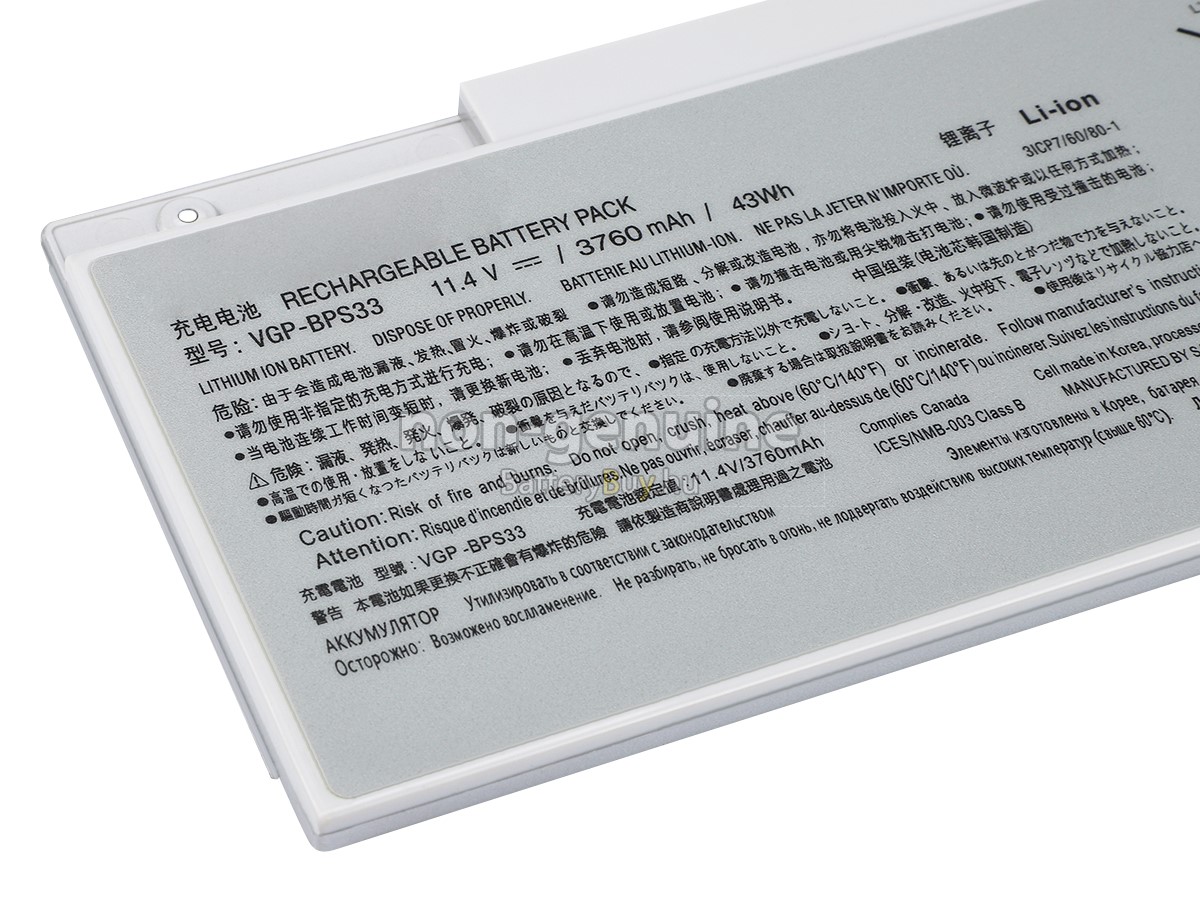 Sony VAIO SVT1412ACXS laptop helyettesítő akkumulátor