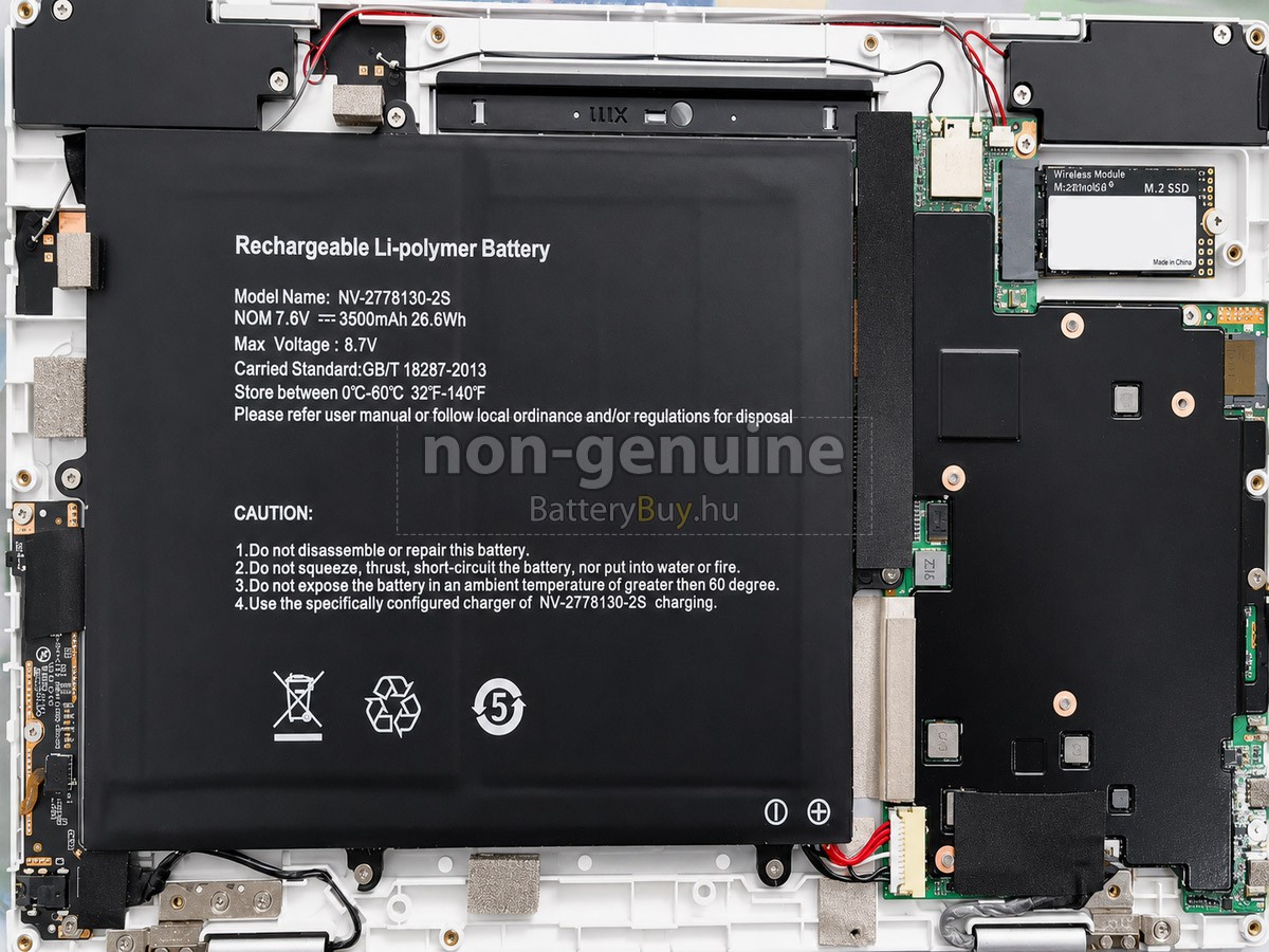 Teclast 30137162P helyettesítő akkumulátor