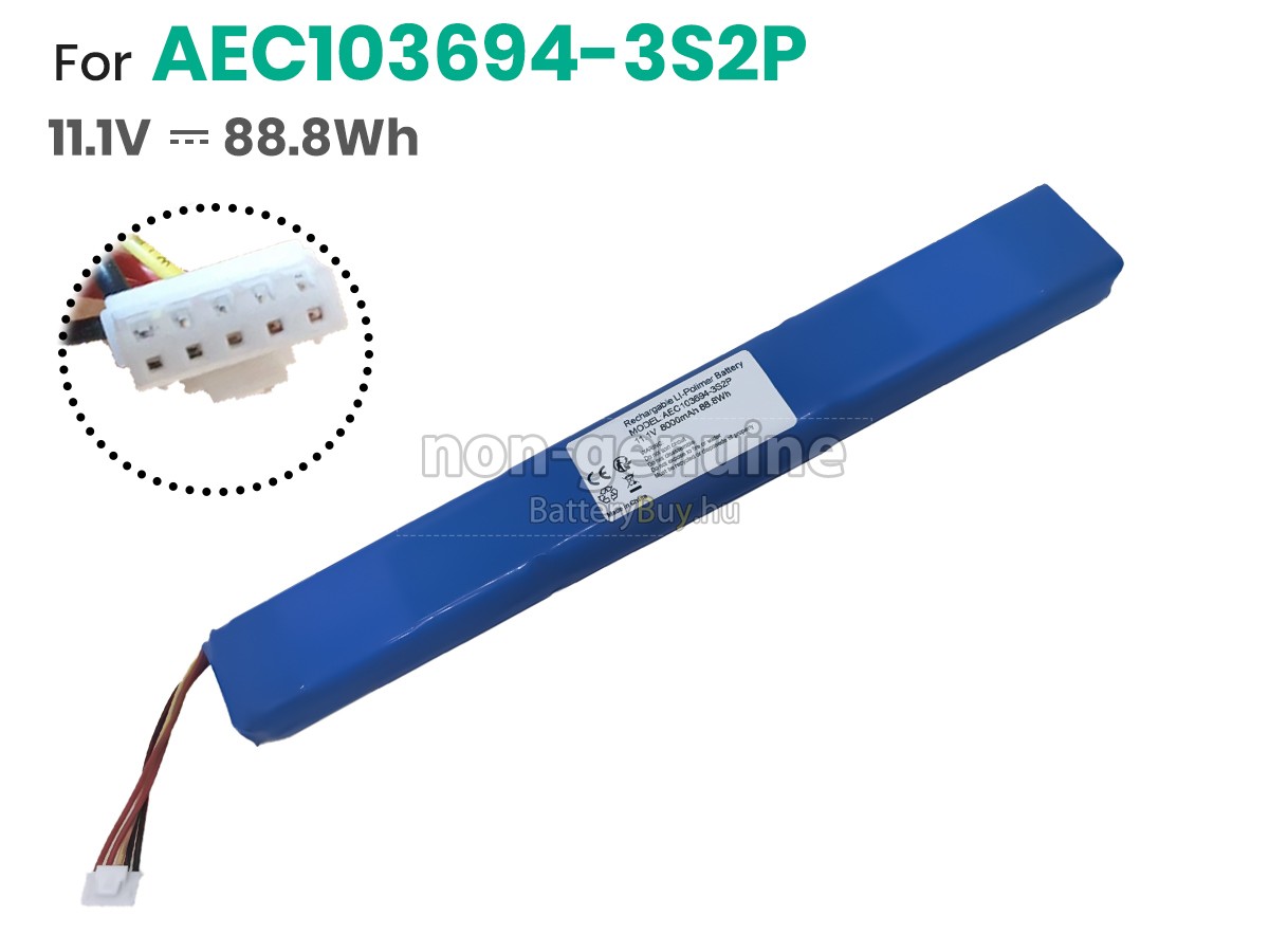 Teufel AEC103694-3S2P helyettesítő akkumulátor