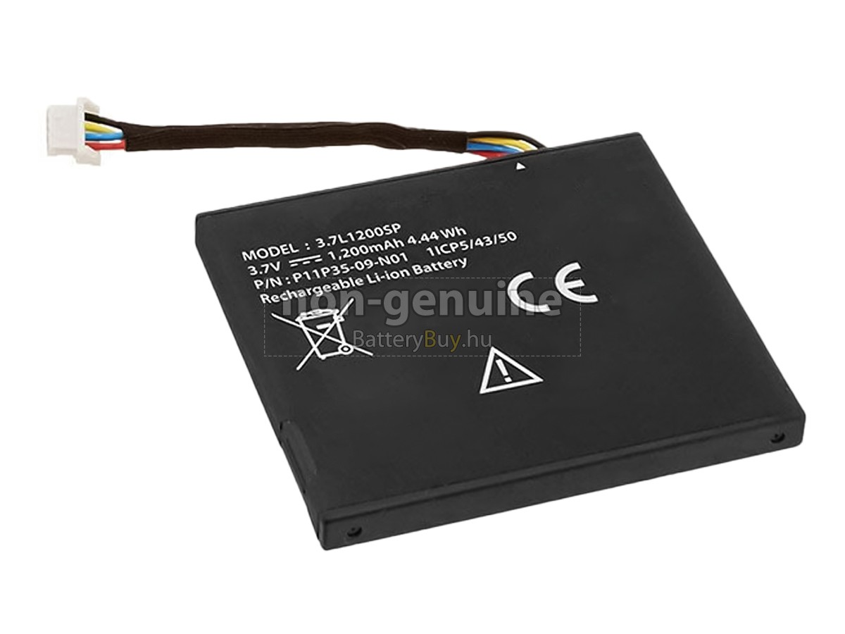 Texas Instruments 3.7L1200SP helyettesítő akkumulátor