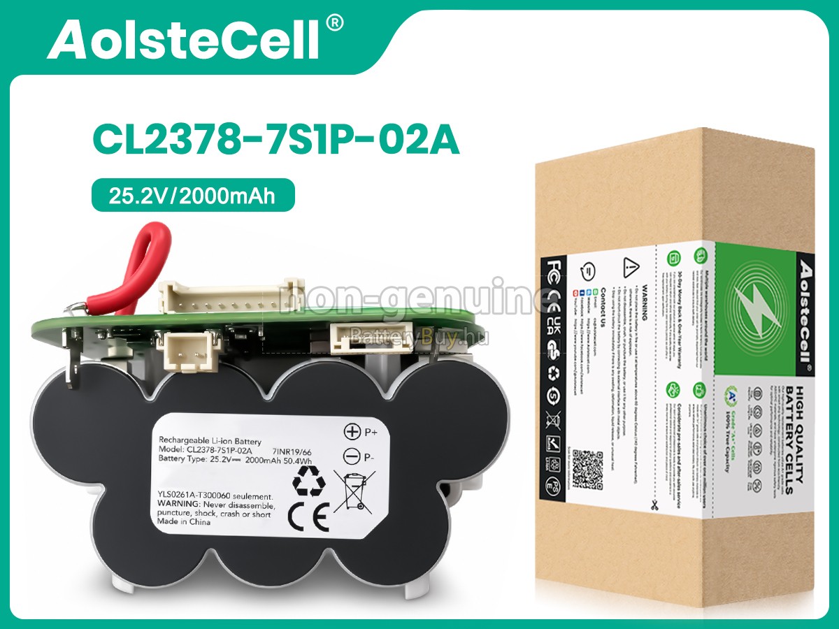 Tineco CL2378-7S1P-02A helyettesítő akkumulátor