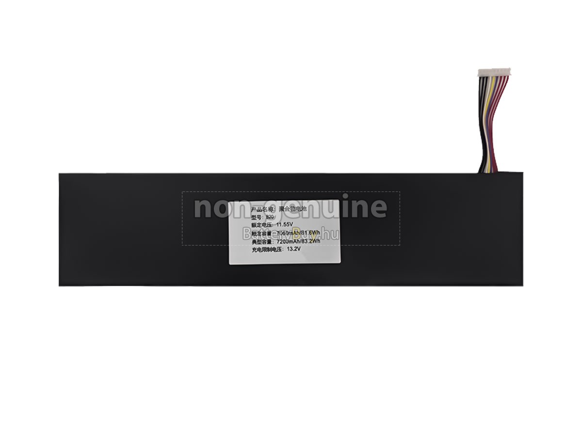 TongfangPC B20-7A helyettesítő akkumulátor