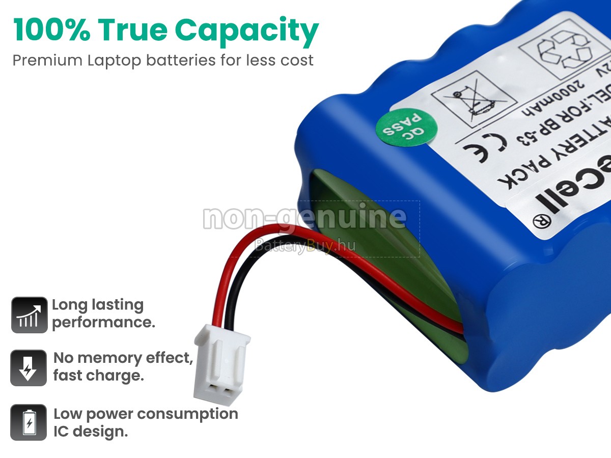 TOP INFUSION PUMPS 3300 helyettesítő akkumulátor