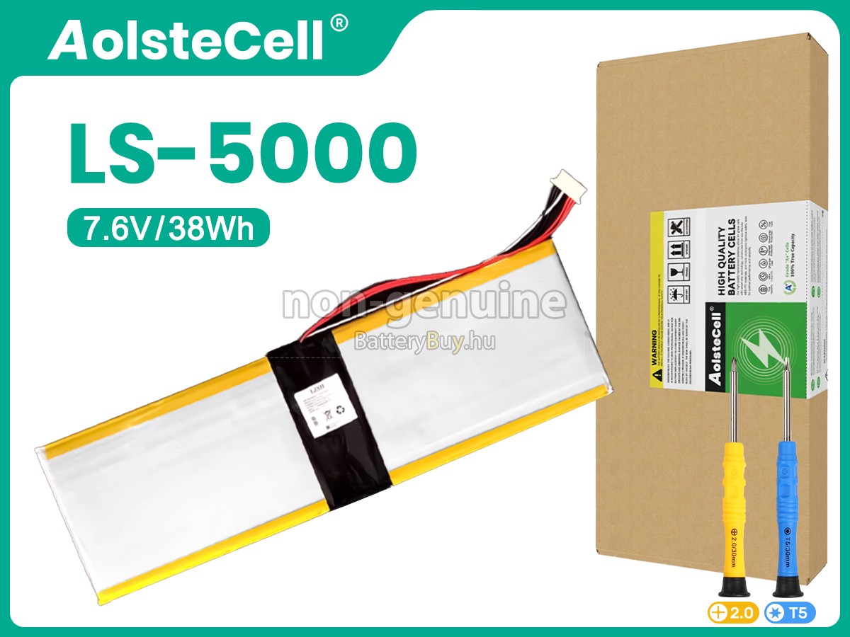 TOPOSH LS-5000 helyettesítő akkumulátor