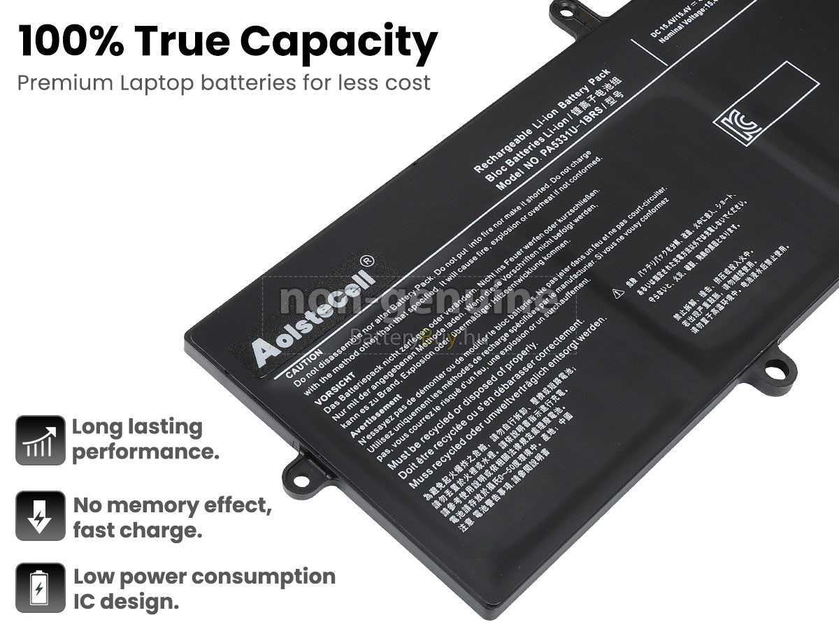Toshiba Dynabook Portege A30-E-174 helyettesítő akkumulátor