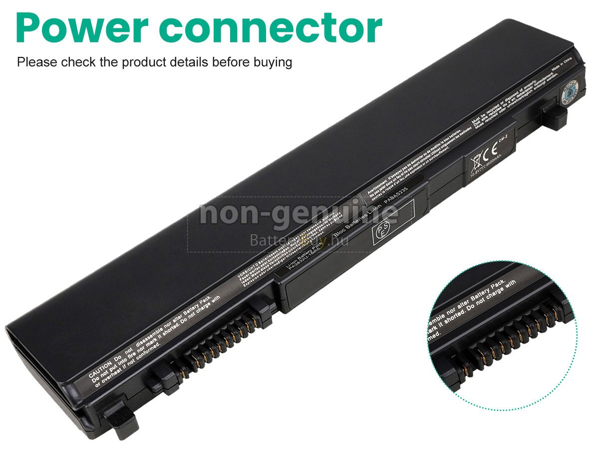 Toshiba Portege R830-06R helyettesítő akkumulátor