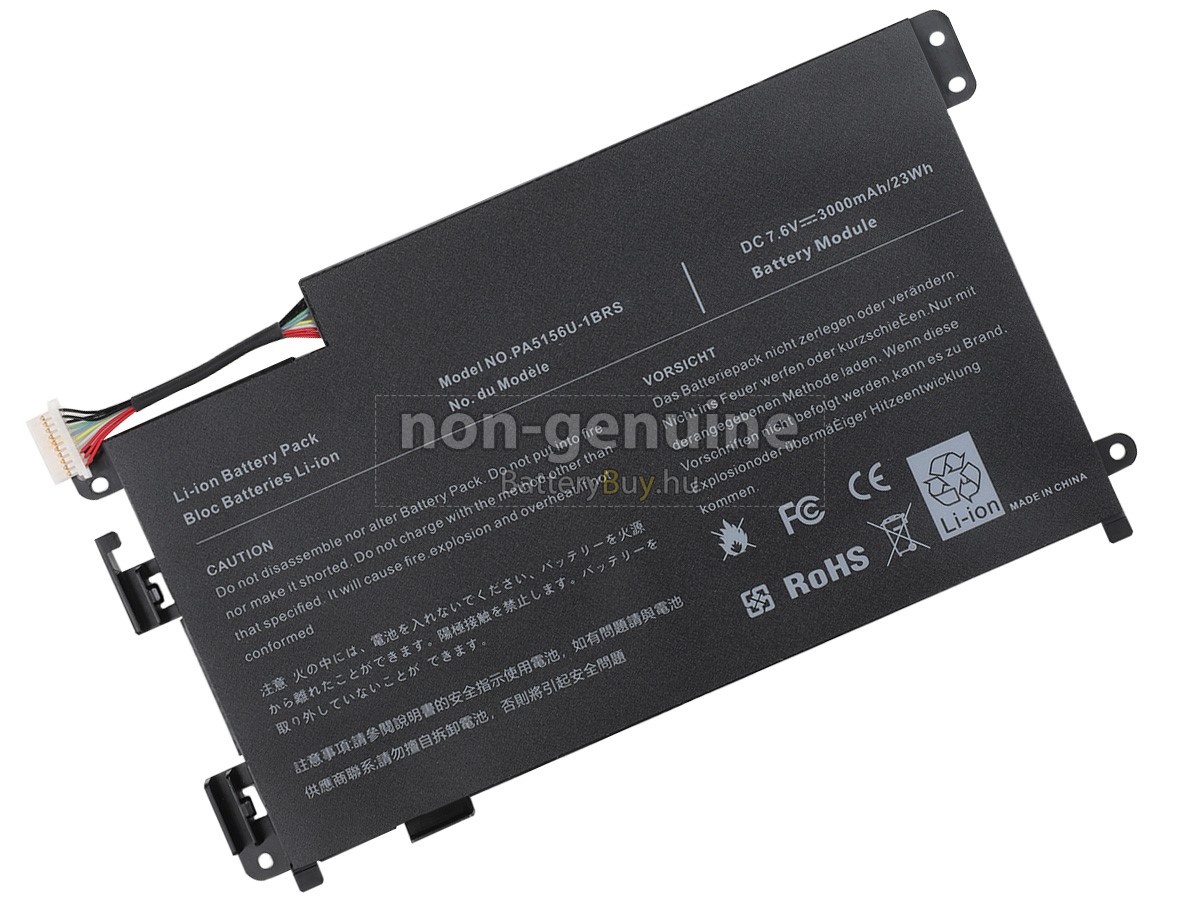 Toshiba Satellite W35DT-AST2N01 laptop helyettesítő akkumulátor