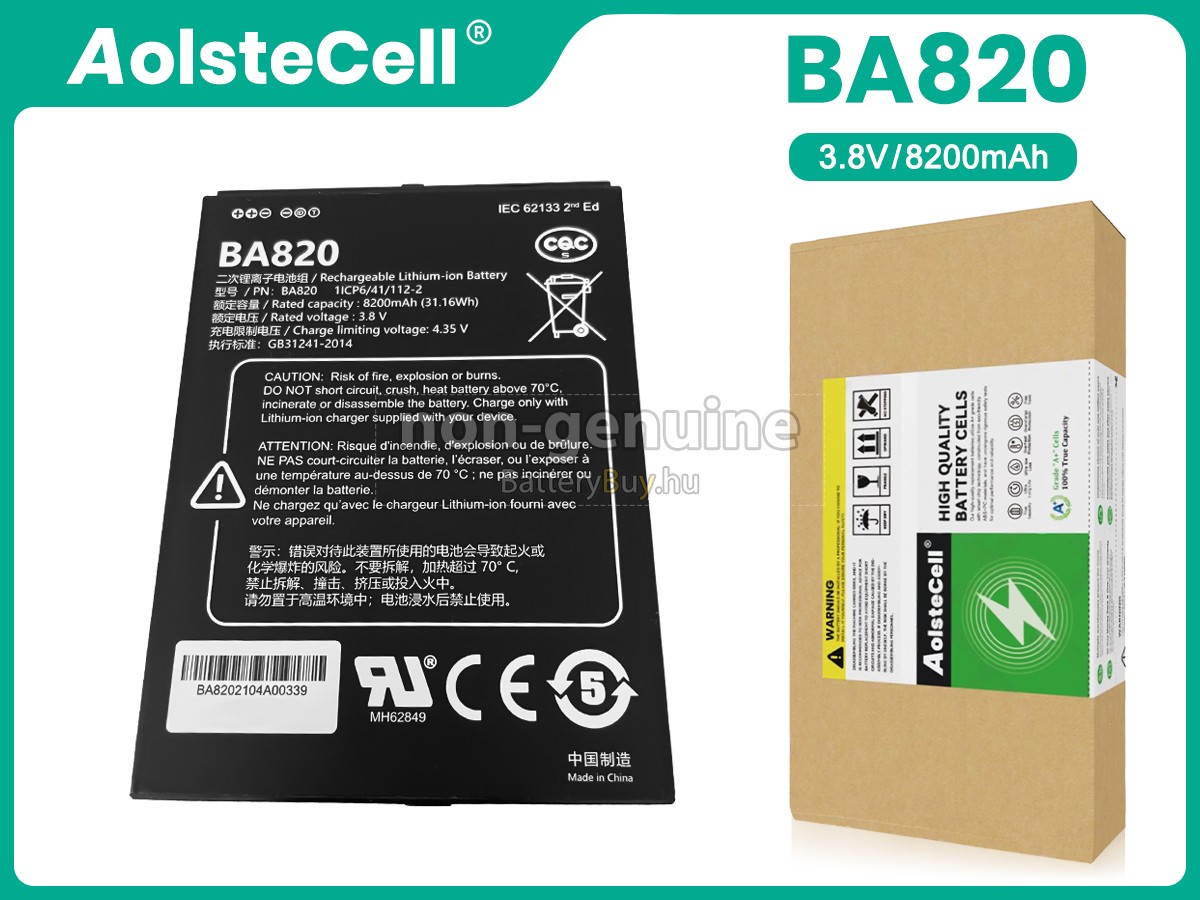 UniStrong BA820(1ICP6/41/112-2) helyettesítő akkumulátor