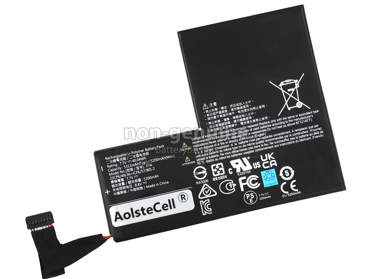 Valve AHA42226009 helyettesítő akkumulátor