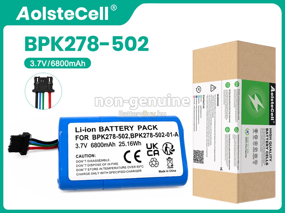 Verifone BPK278-502 helyettesítő akkumulátor
