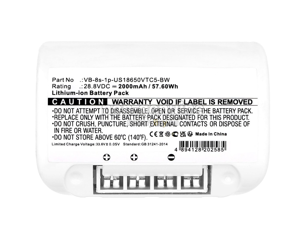 Vorwerk Kobold VB100 helyettesítő akkumulátor