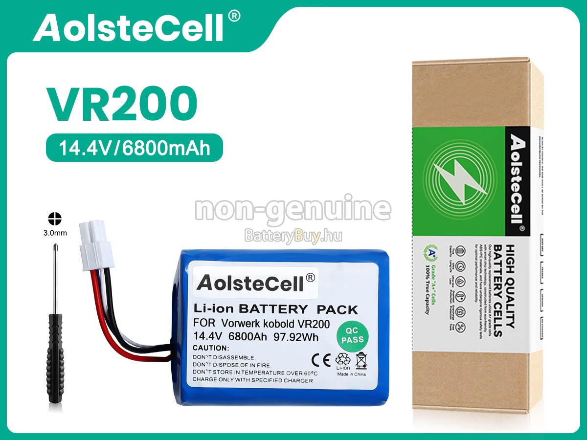 Vorwerk Kobold 4NCR18650P2-C001A helyettesítő akkumulátor