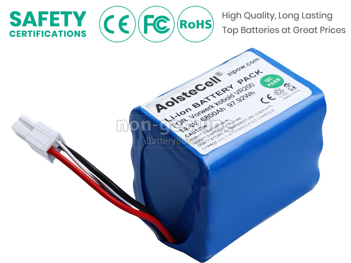 Vorwerk Kobold 4NCR18650P2-C001A helyettesítő akkumulátor