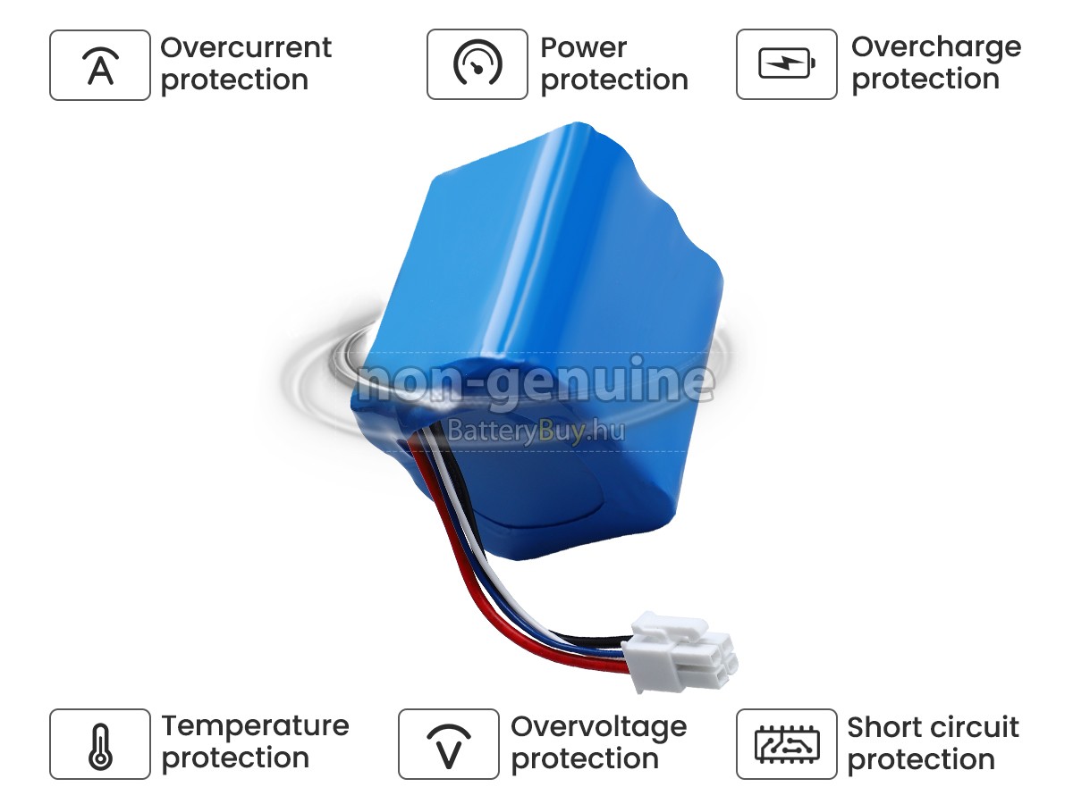 Vorwerk Kobold 4NCR18650P2-C001A helyettesítő akkumulátor