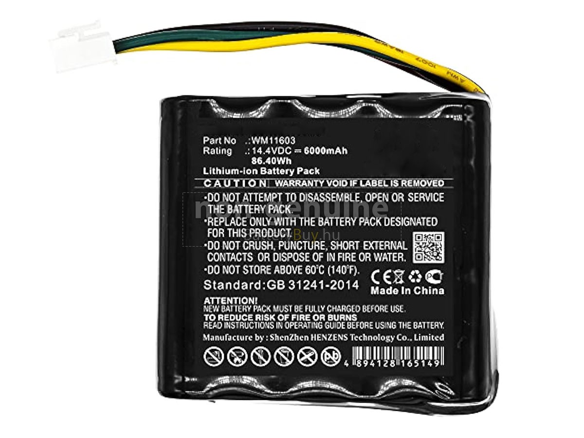 Weinmann ACCUVAC RESCUE helyettesítő akkumulátor