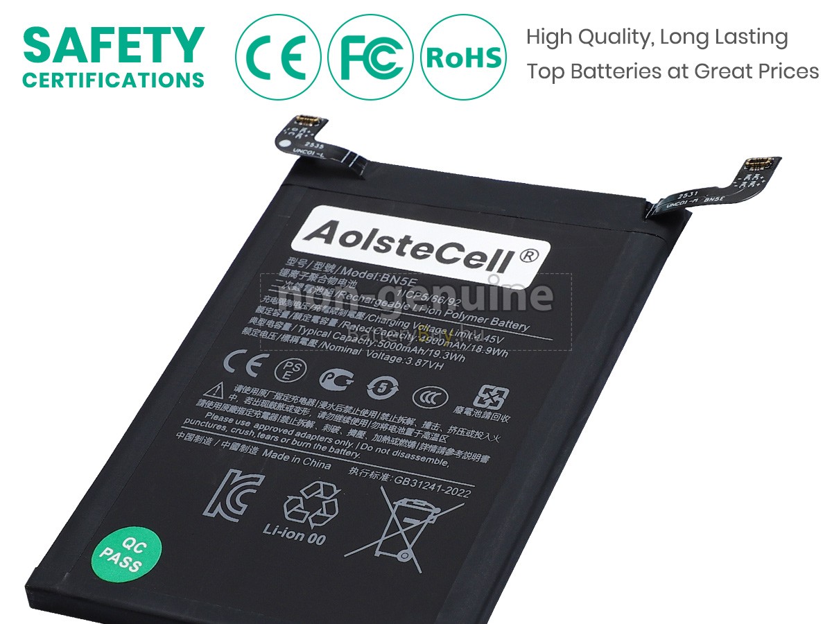 XiaoMi 2201116PG helyettesítő akkumulátor