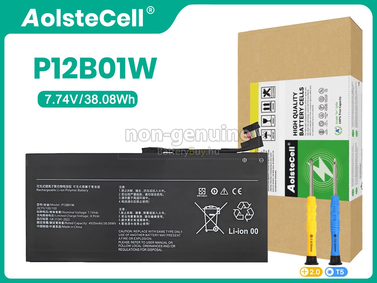 XiaoMi BOOK 12.4 2-IN-1 helyettesítő akkumulátor