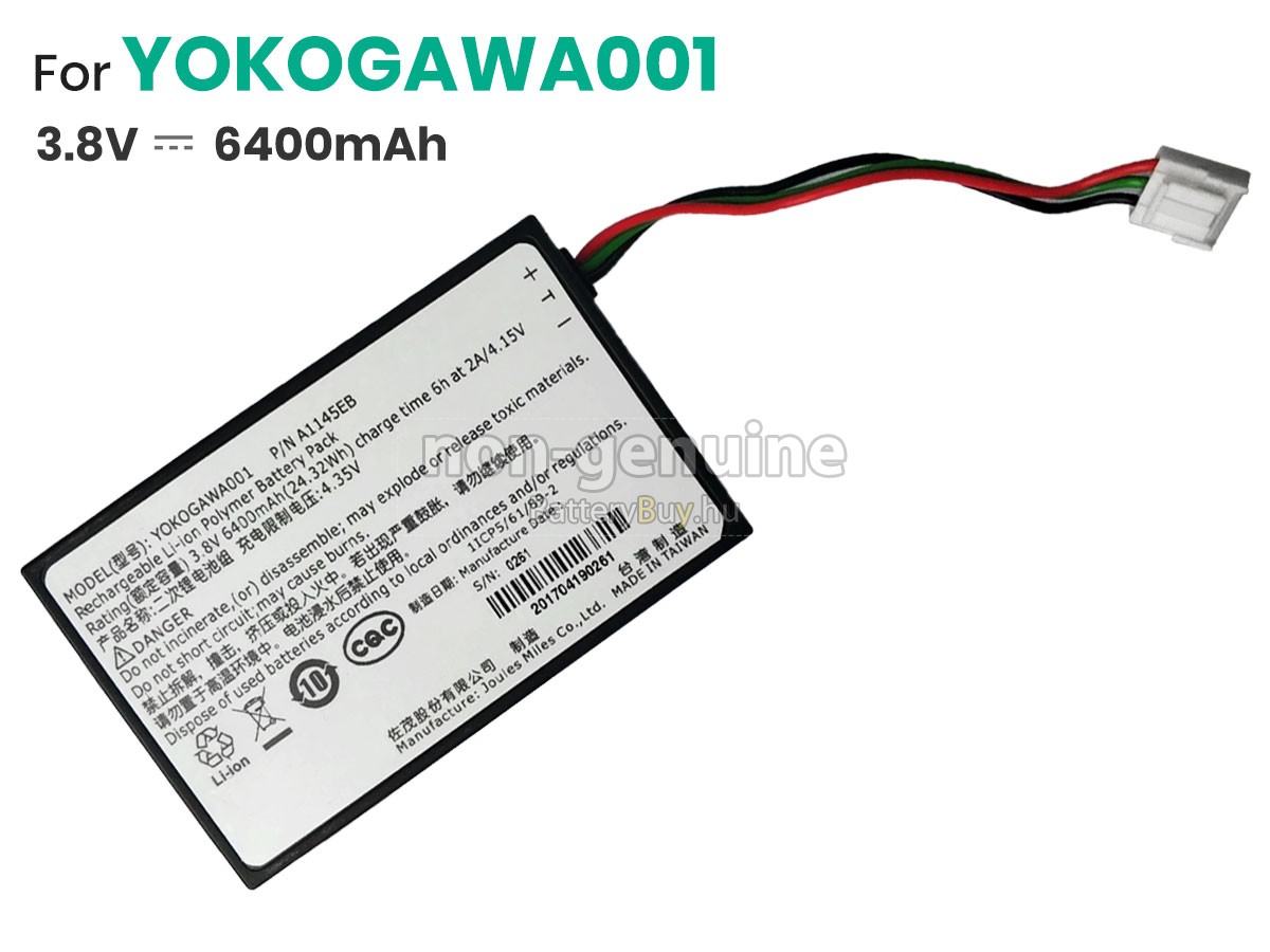 Yokogawa AQ1000 helyettesítő akkumulátor