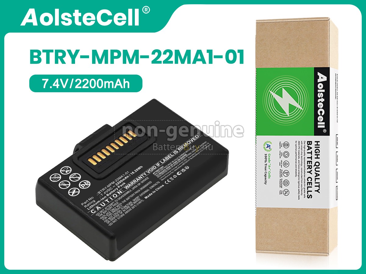 Zebra BTRY-MPM-22MA1-01 helyettesítő akkumulátor