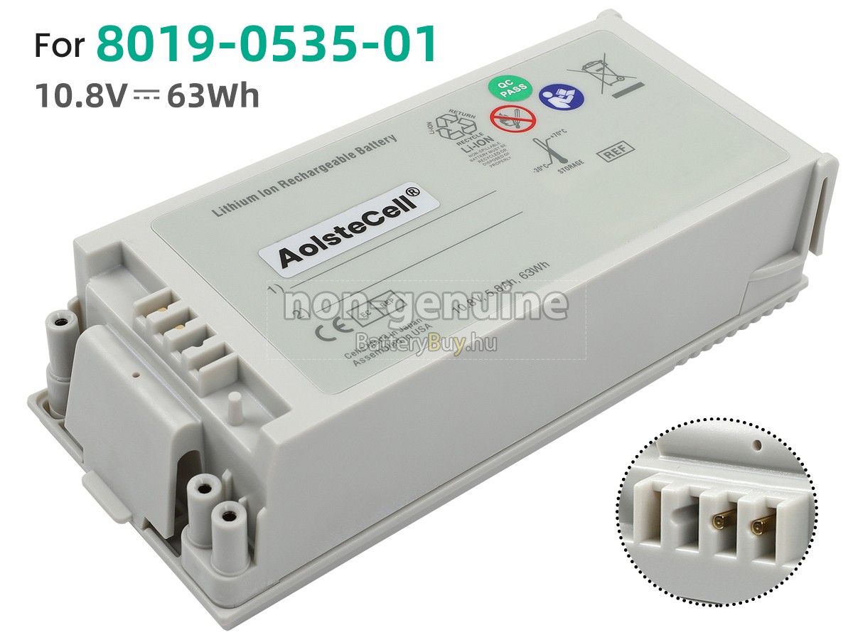 ZOLL E Series helyettesítő akkumulátor