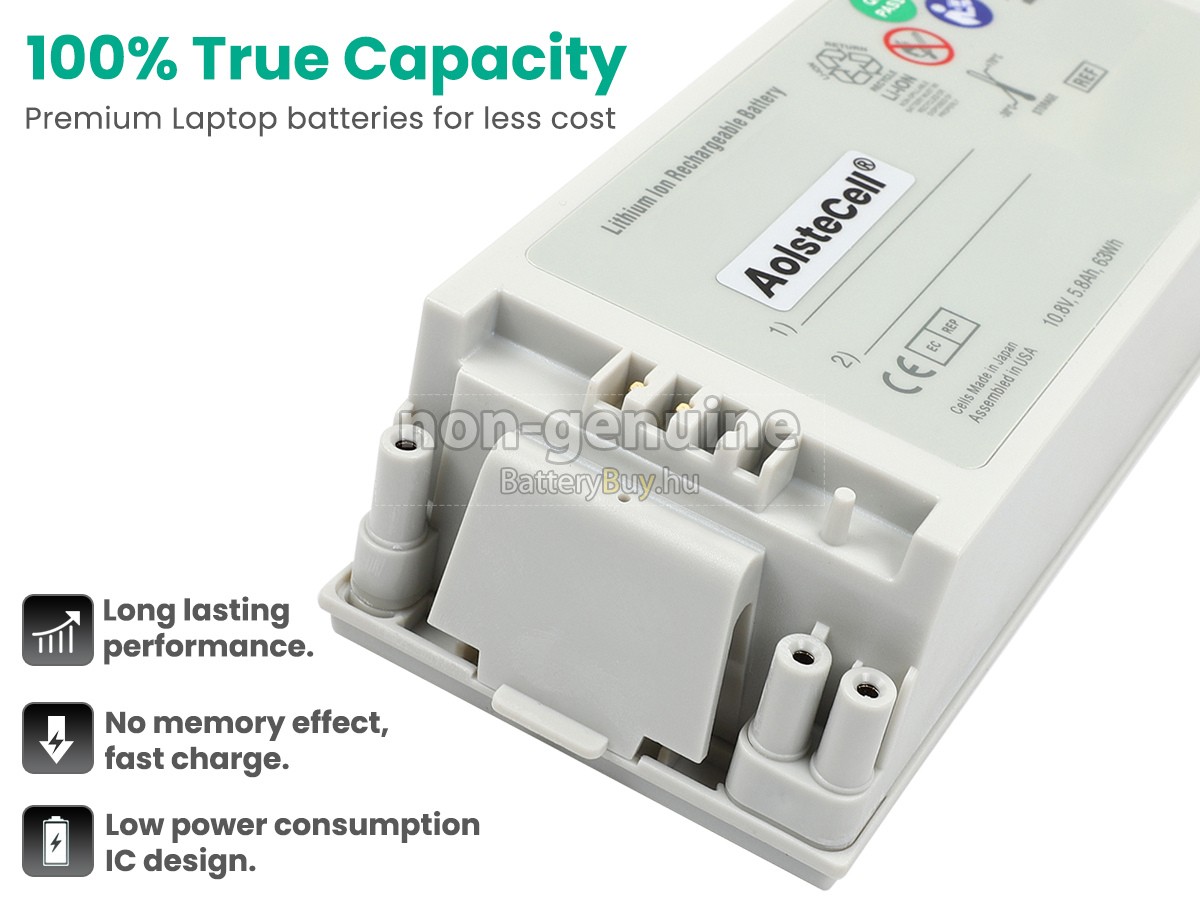 ZOLL E Series helyettesítő akkumulátor