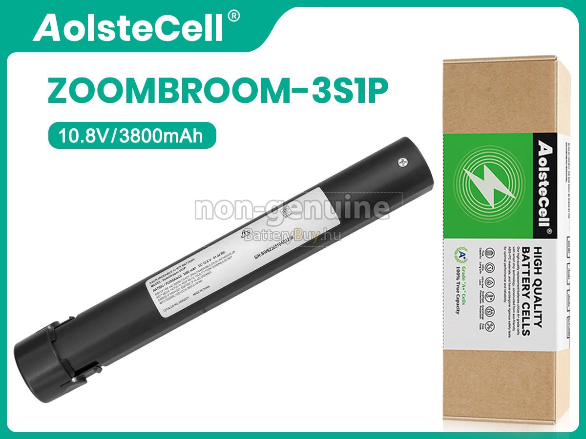 ZoomBroom ZOOMBROOM-3S1P helyettesítő akkumulátor