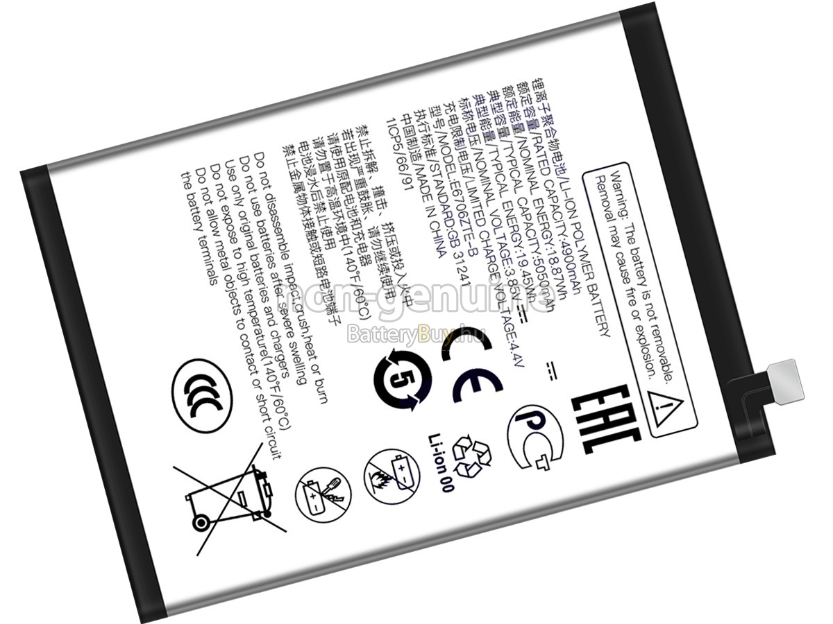 ZTE E6706ZTE-B helyettesítő akkumulátor