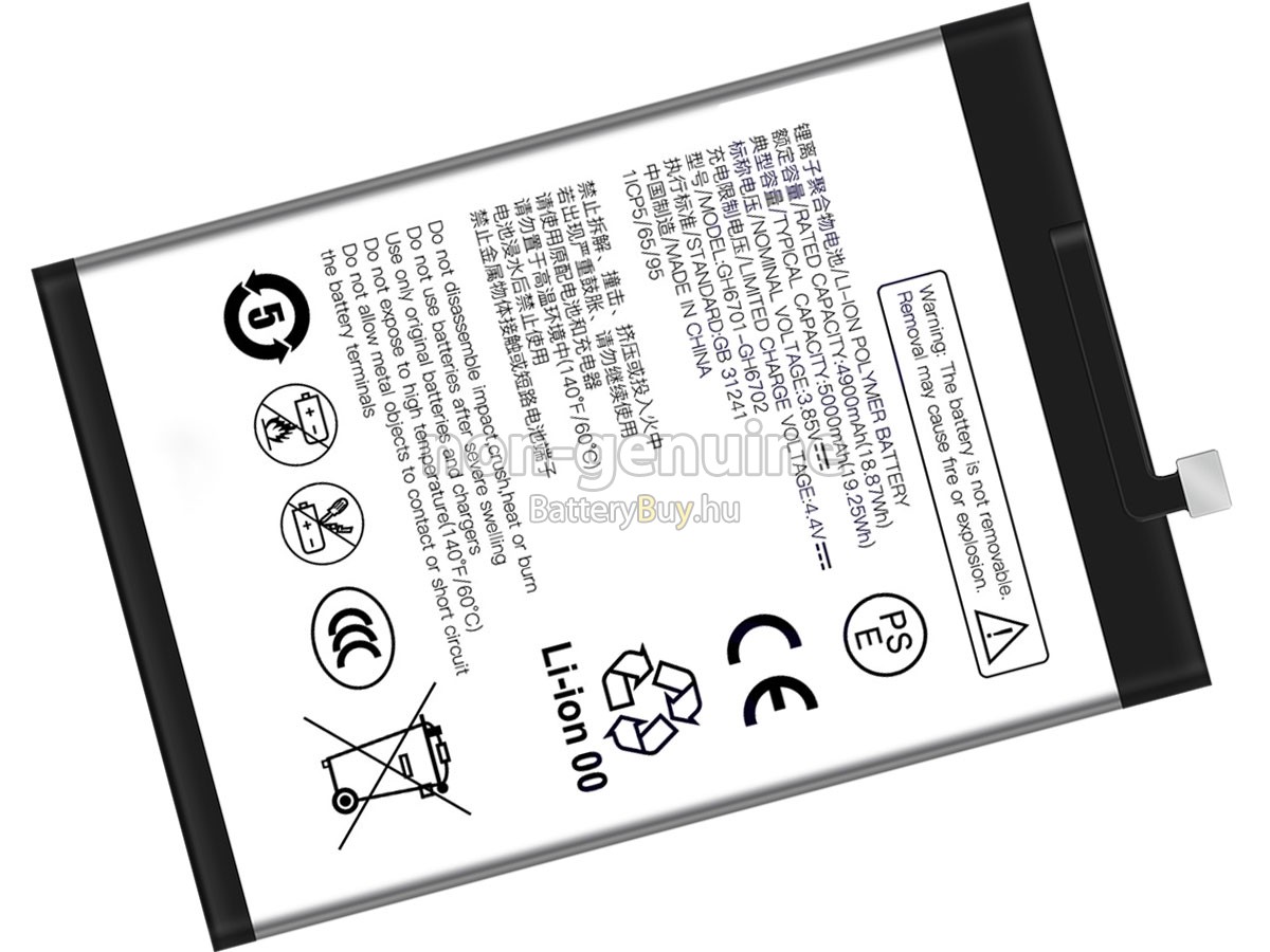 ZTE GH6701-GH6702 helyettesítő akkumulátor